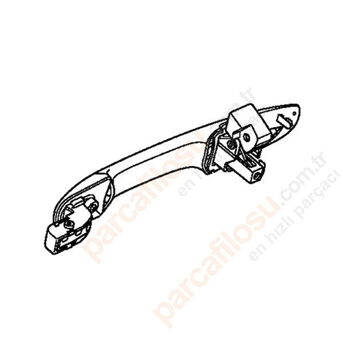 Kapı Kolu Cıty 09-13 Ön Dış Sağ Krom (Oem No: 72140-Tm0-T51)