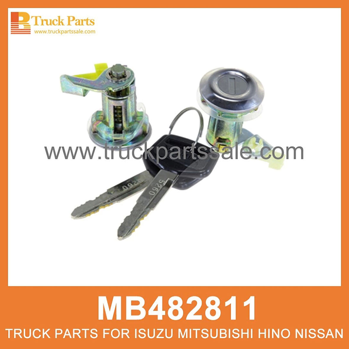 Kilit Şifresi Canter 304/449 Kapı Sağ (Oem No: Mb482811)