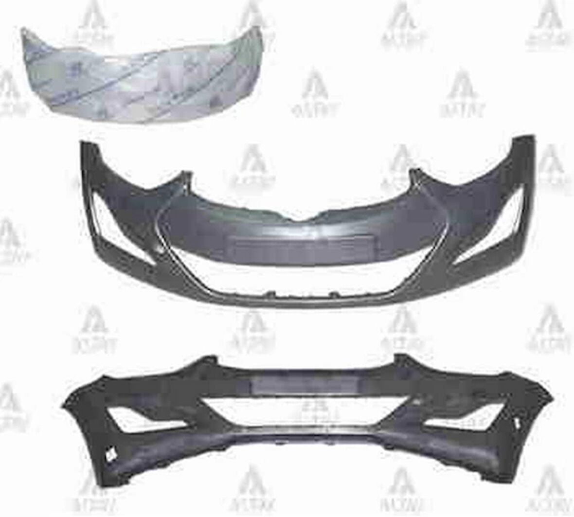 Tampon Elantra Ön 2014-2016 (1 Adet) (Oem No: 86511-3X700)