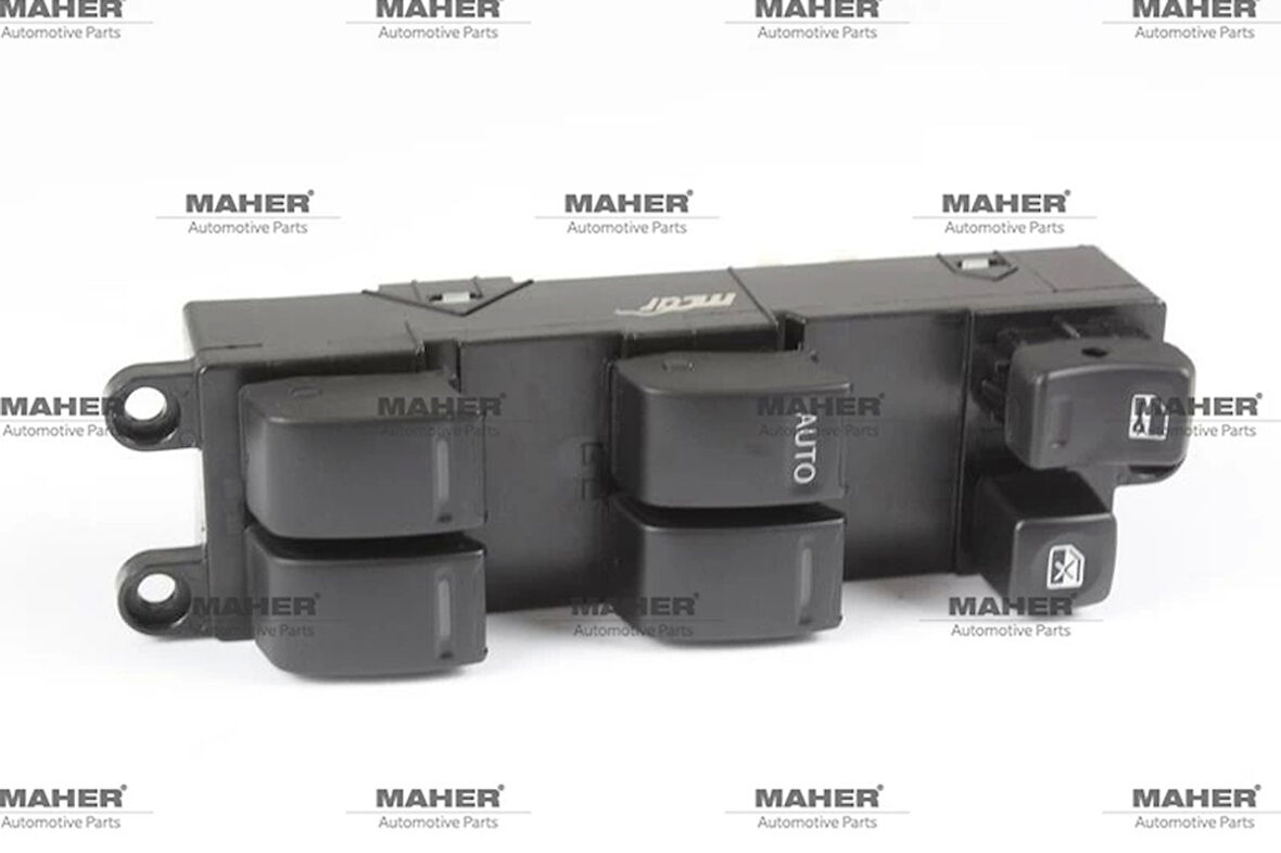 Düğme Cam Açma Pıckup 03= Ön Sol  Almera  Maxıma  X-Trail (1 Adet) (Oem No: 25401-4Y10025401-4M500)