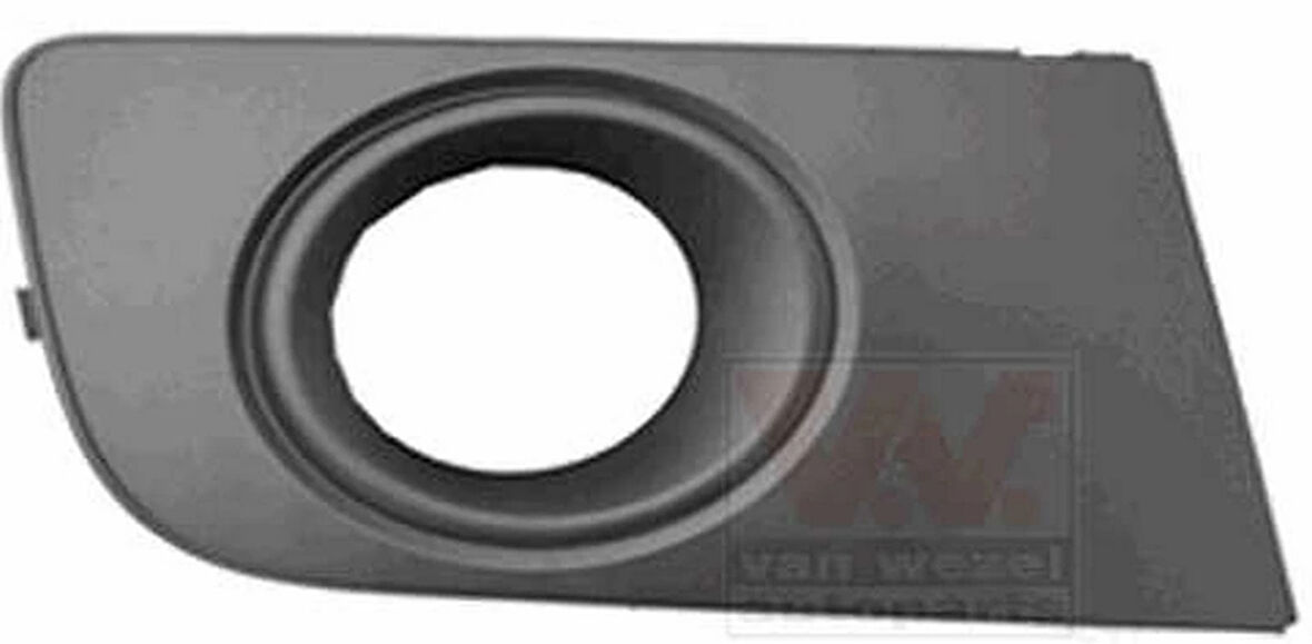 2011-2016 Volkswagen Amarok Sis Lamba Kapağı Sağ Sis Delikli Siyah-Çerçevesi Nikelajlı (Adet) (Oem No:2H0807490A9B9)