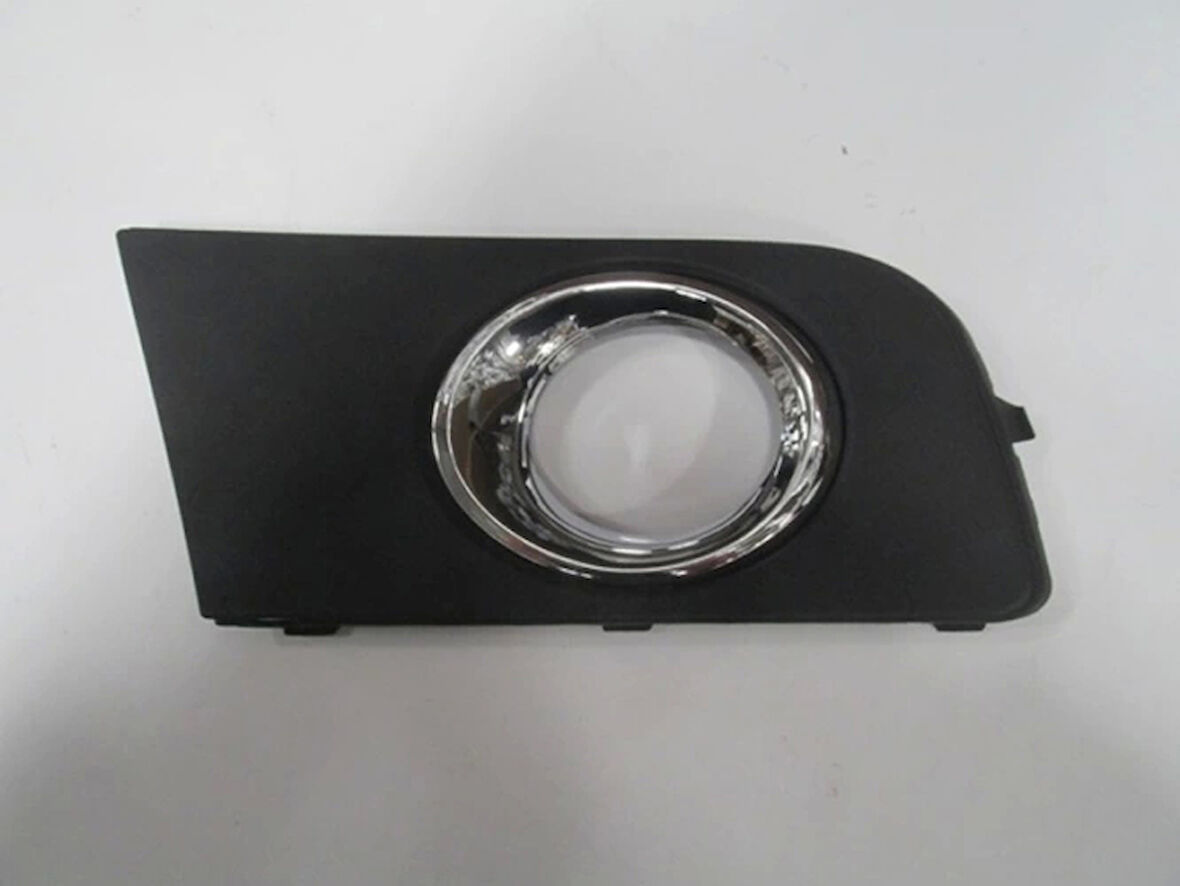 2011-2016 Volkswagen Amarok Sis Lamba Kapağı Sol Sis Delikli Siyah-Çerçevesi Nikelajlı (Adet) (Oem No:2H0807489A9B9)