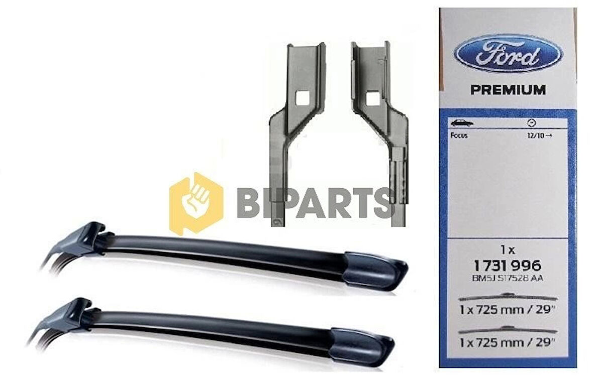 Focus 2011  Silecek Süpürgesi Ön Takım Muz Tipi (Takım) (Oem No:Bm5J S17528 Aa)