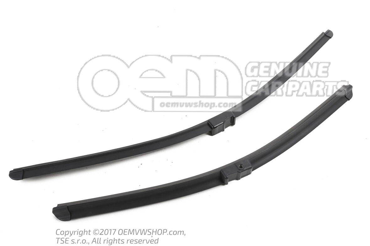 Golf5 Jetta Caddy 2004 2006 Silecek Süpürgesi Ön Takım 3397118936   119355  (600 X 475 Mm) (Muz Tıp) (Oem No:8P0998002)