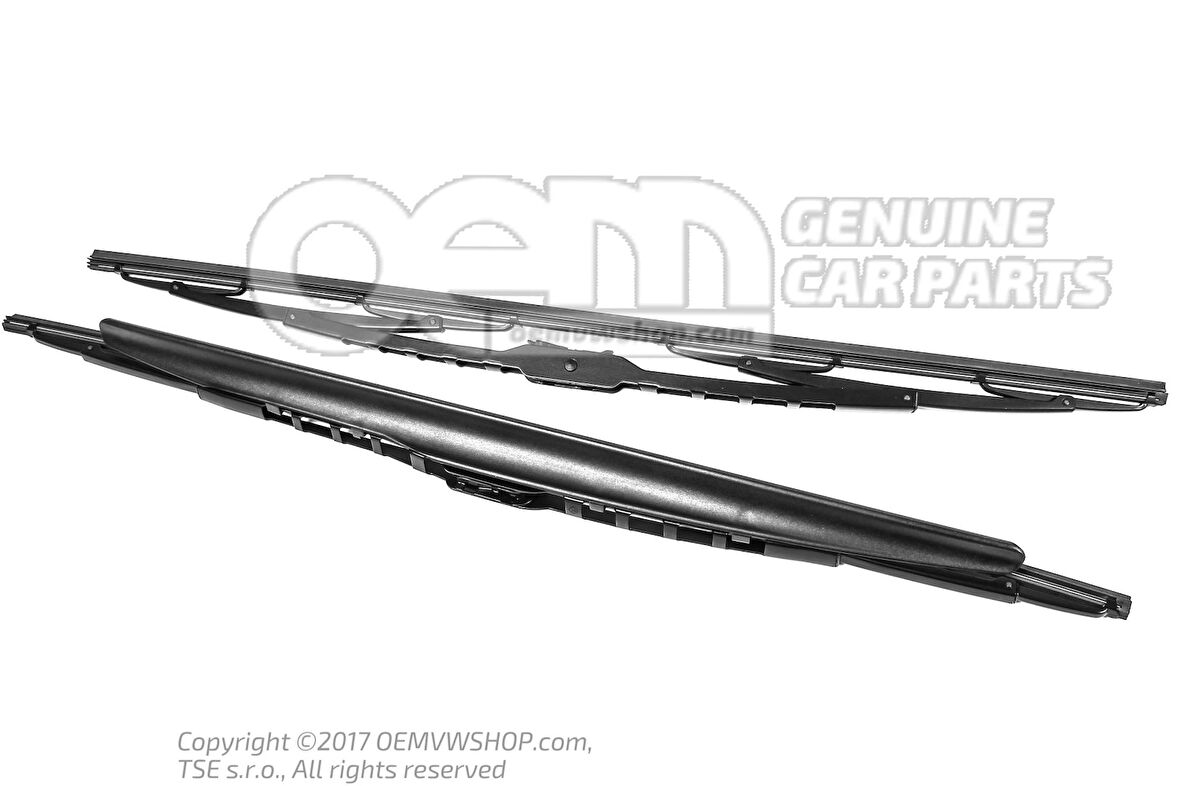 Sılecek Süpürgesı Ön Takım Swf ( 600 / 600 Mm ) (Muz Tıp) Vw T5-Transporter T6 Bm 04- (Oem No: 7H0998003)