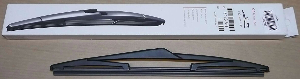 Silecek Süpürgesi Corsa E 14-19 / Astra H 04-09 / Grandland 20Sonrası / Yarıs 05-11 Arka H304 (300Mm) (Oem No: 6426.Vg)