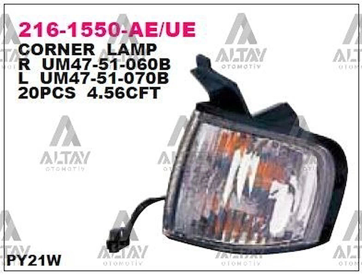 Sinyal Lambası B2500 2003-2007 Beyaz Duysuz Sol (Oem No:Um4751070B)