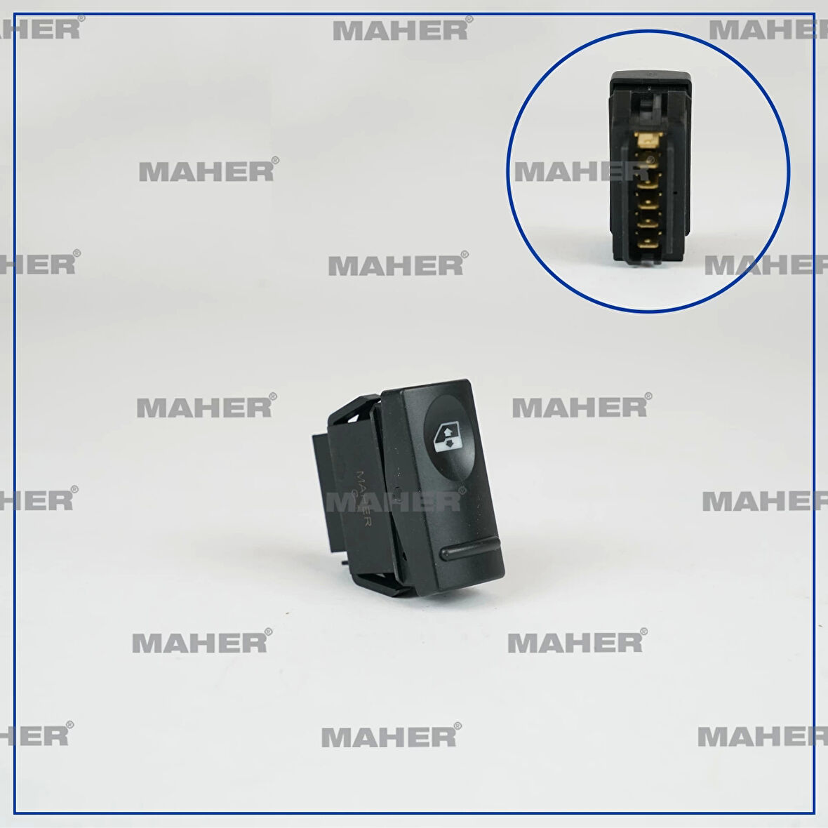 Cam Açma Düğmesi R19 (Tekli) Sağ (Oem No:7700817337)
