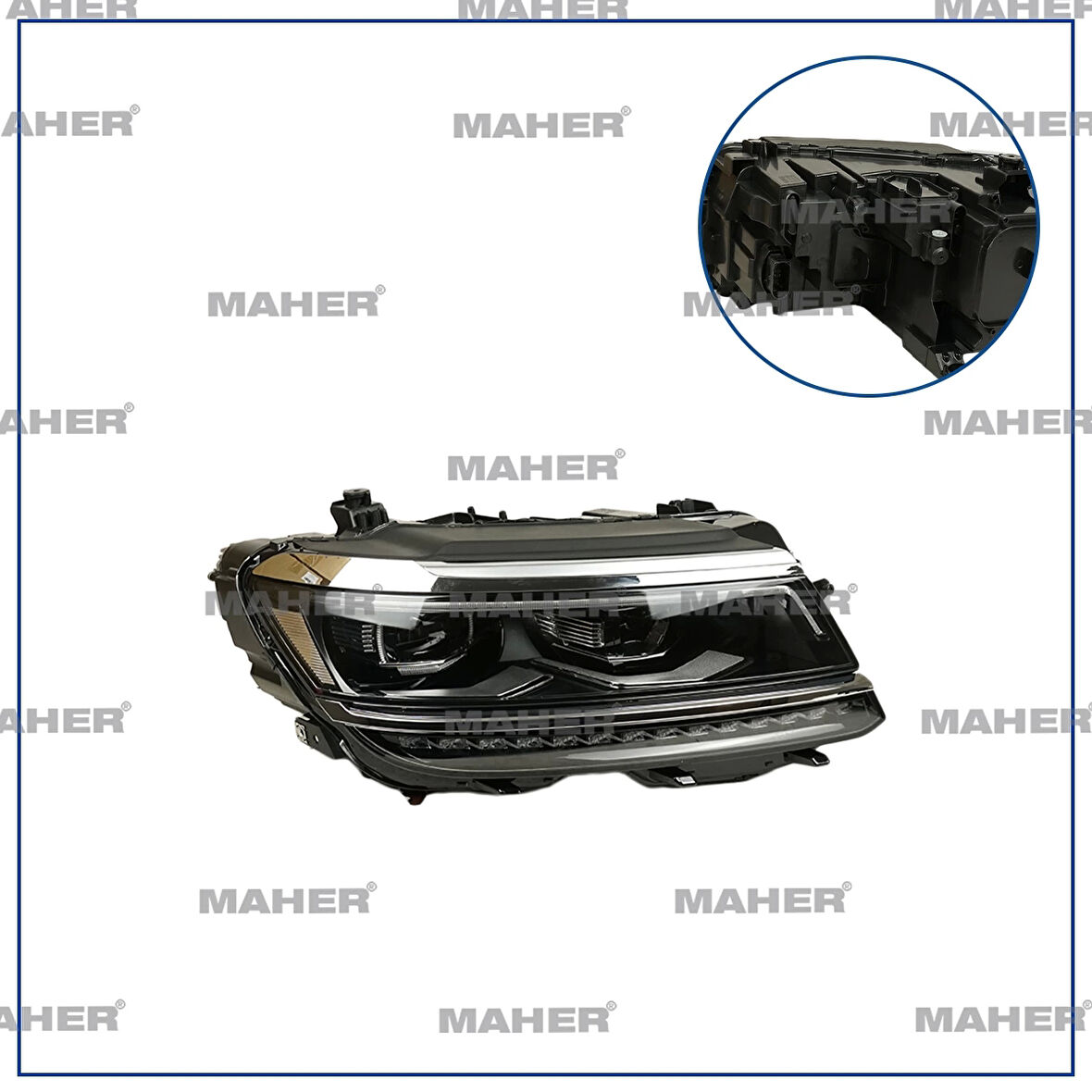 Far Tiguan 2016-2020 Ledli Sağ (Oem No:5Nb941114E)