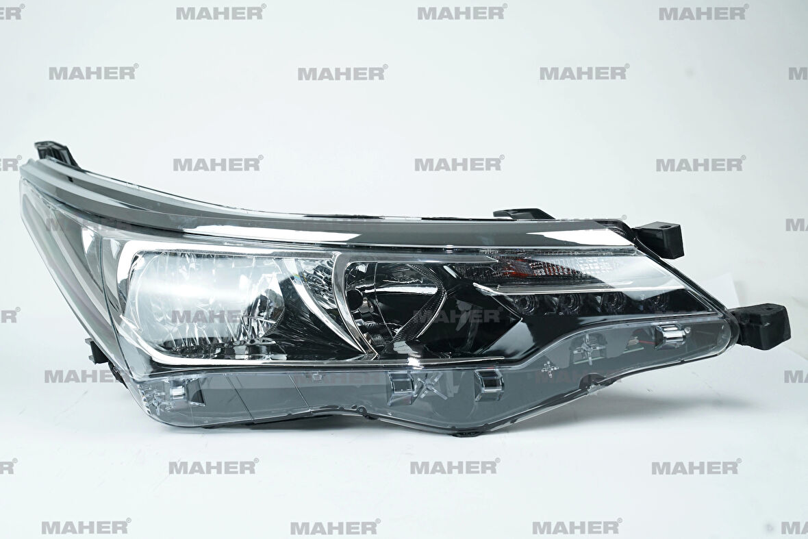 Far Corolla 2017 Sonrası Ledli Krom Kaşla Beraber Sağ (Oem No:8113002L50)