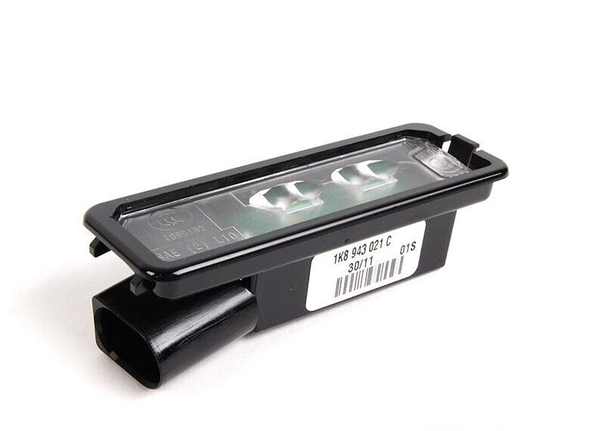 Vw Golf6-Golf7-Amarok-Polo-İbiza-Leon 2010- Plaka Lambası Led (Oem No:1K8943021D)