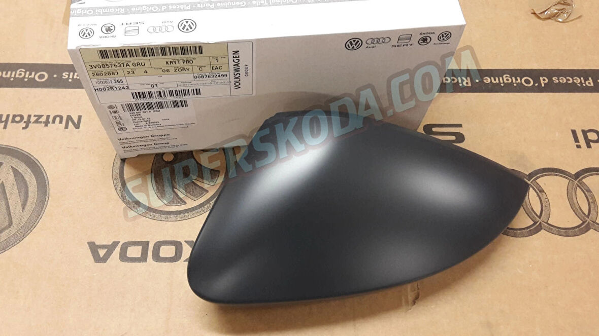Vw Superb 2015- Ayna Kapağı Sol  (Oem No:3V0857537A)