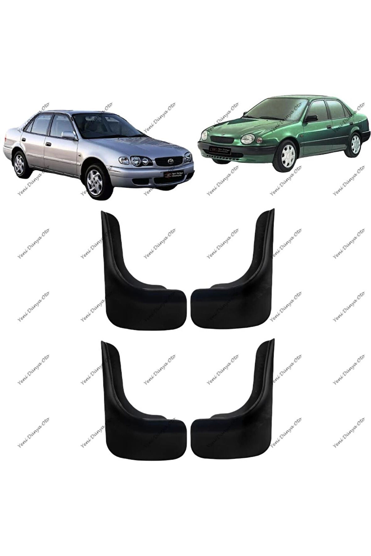 Paçalık Corolla 1998-2001 Takım Ae111 (Oem No:7662112181766251244076622121807662612430)