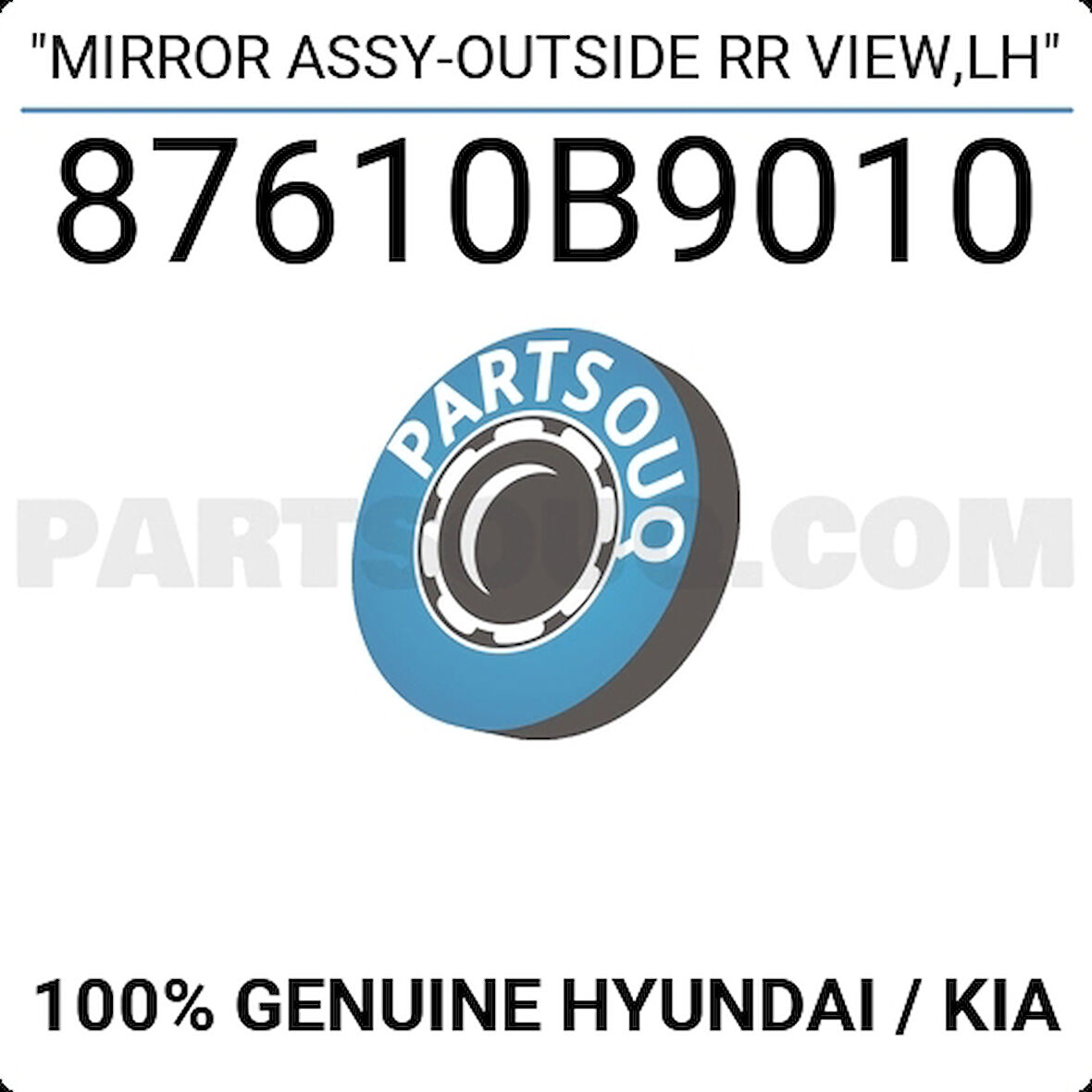 Hyundai İ10 Elektrikli Ayna 2014-2019 Sol (Oem No:87610B9010)
