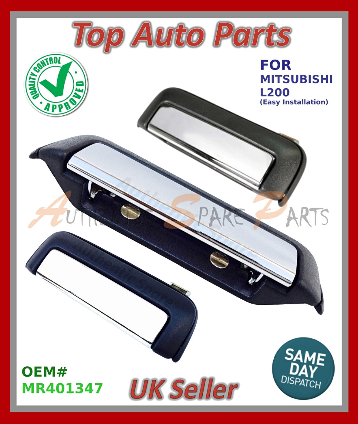 Kapı Kolu L200 2000-2006 Ön-Arka Dış Sol (Oem No:Mr401347)