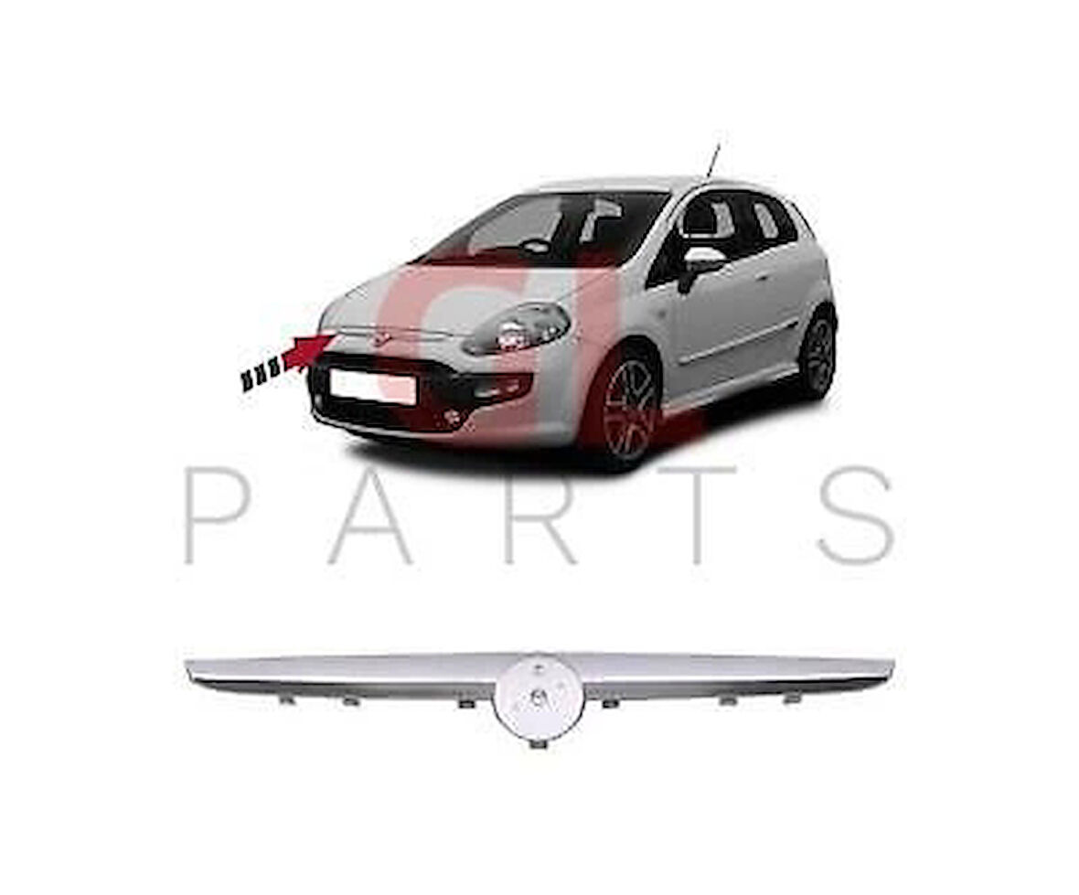 Panjur Punto Evo 2010 Sonrası Ön Nikelajı (Oem No:735503990)