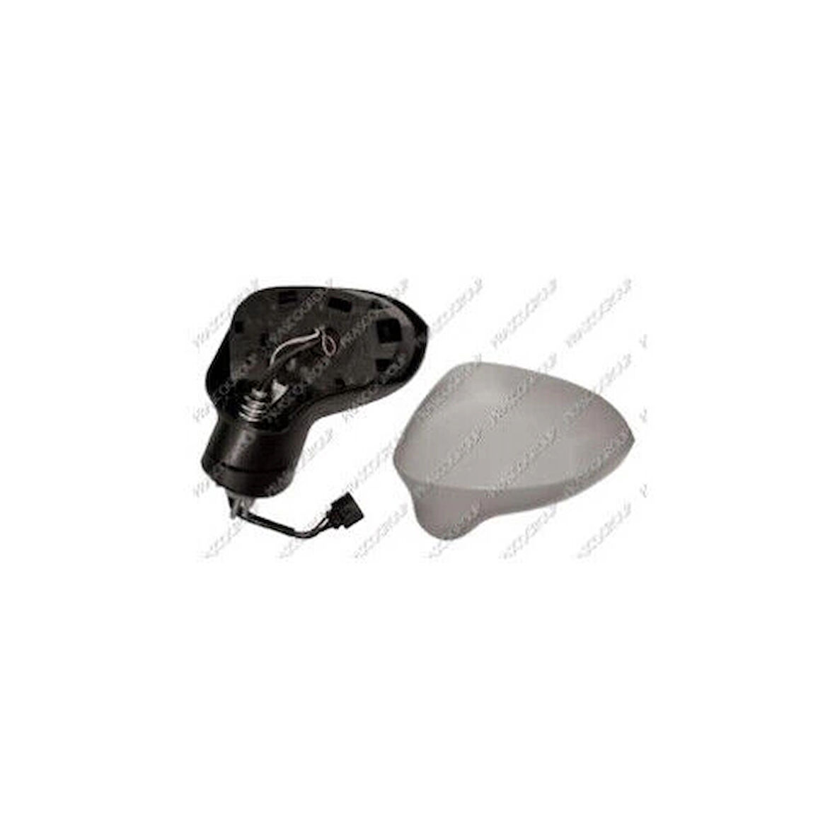 Vw Leon 2009-2012 Dış Dikiz Aynası Sol Otomatik Katlamalı - Astarlı (7 Pın) (Oem No:1P1857507H)