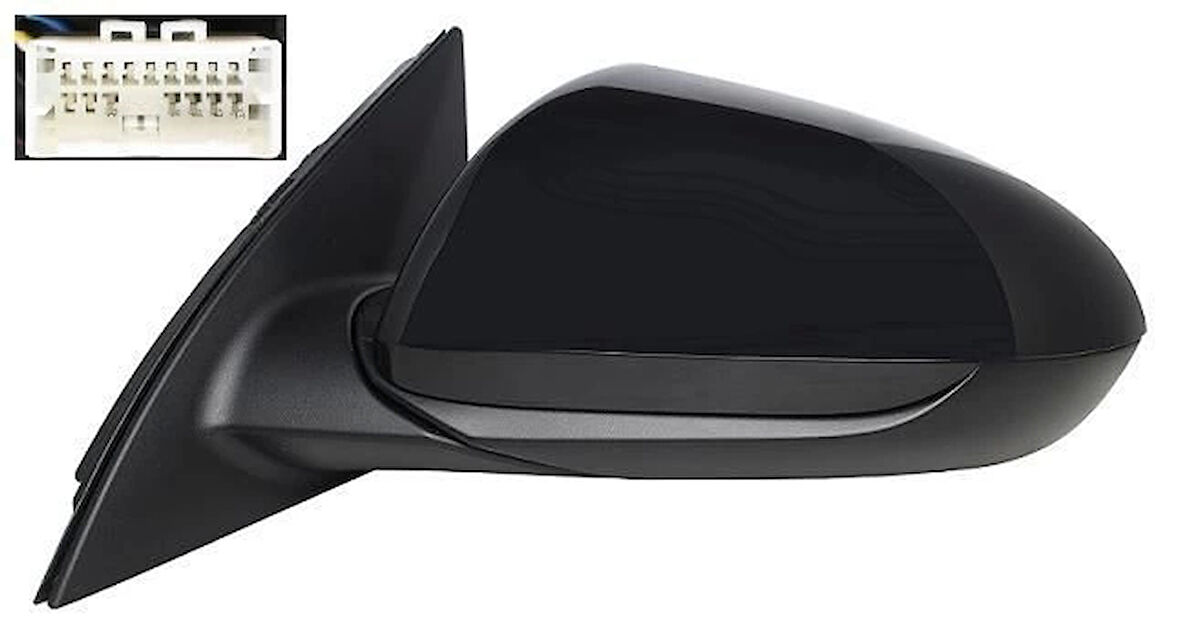 Kore İ30 2016- Sol Dikiz Aynası Komple Isıtmalı Cızgılı (5 Pın) (Oem No:87610G4200)