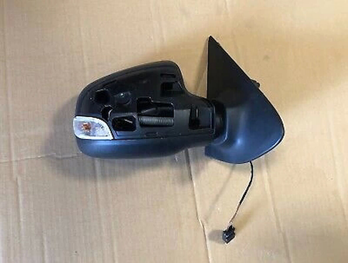 Renault Sembol / Logan / Sandero 2013- Dış Dikiz Aynası Sağ Kablo Tıpı, Yanıp Söner, Astarlı Kapak, Dısbükey Cam 2Pıns Sağ   (Oem No:963011650R)