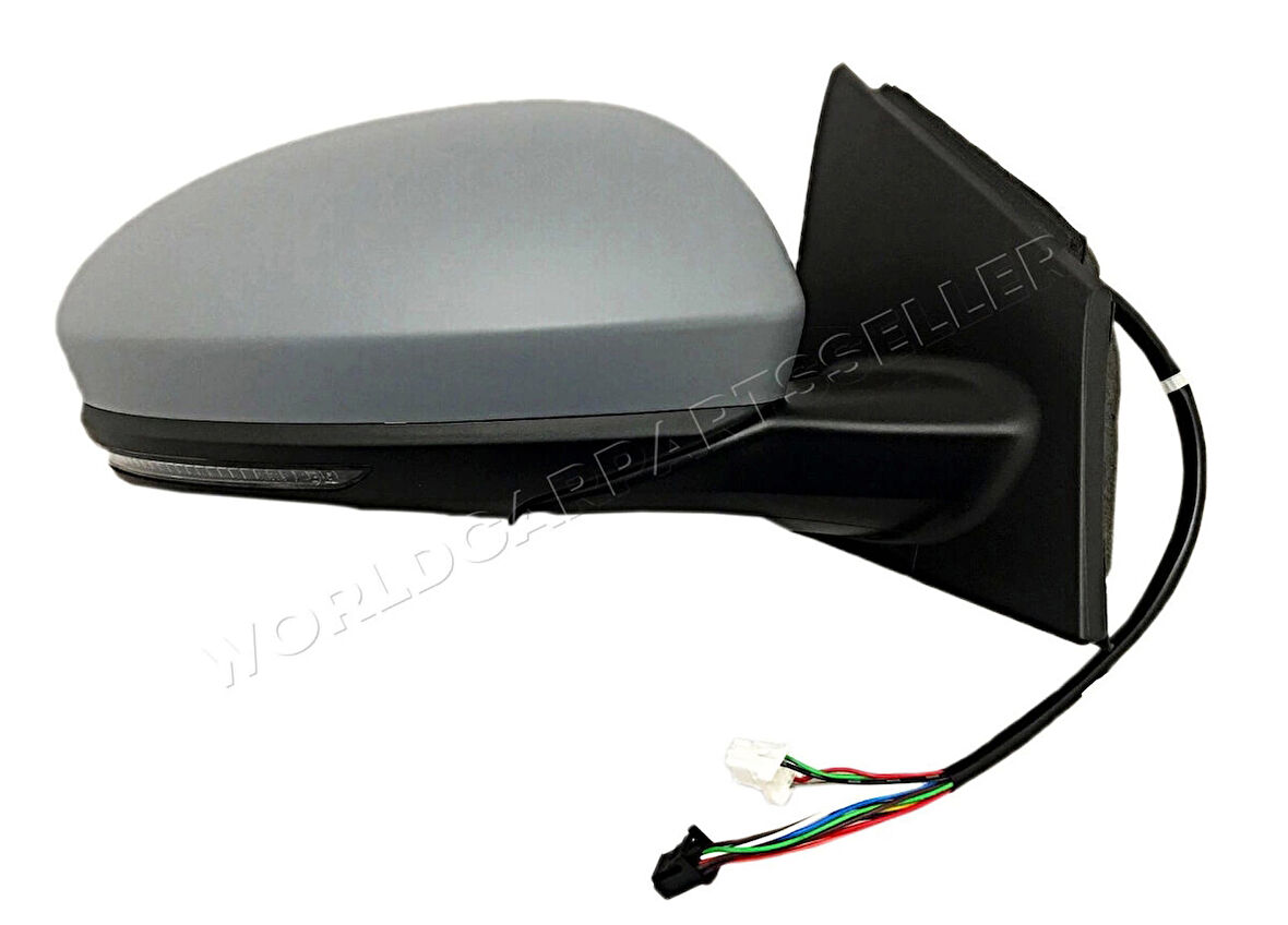 Renault Megane Iv 2016- Dış Dikiz Aynası Sağ Elektrikli Isıtmalı, Yanıp Söner, Astarlı Kapak, Sıcaklık. Sensör, Dısbükey Cam  (Oem No:963019417R)