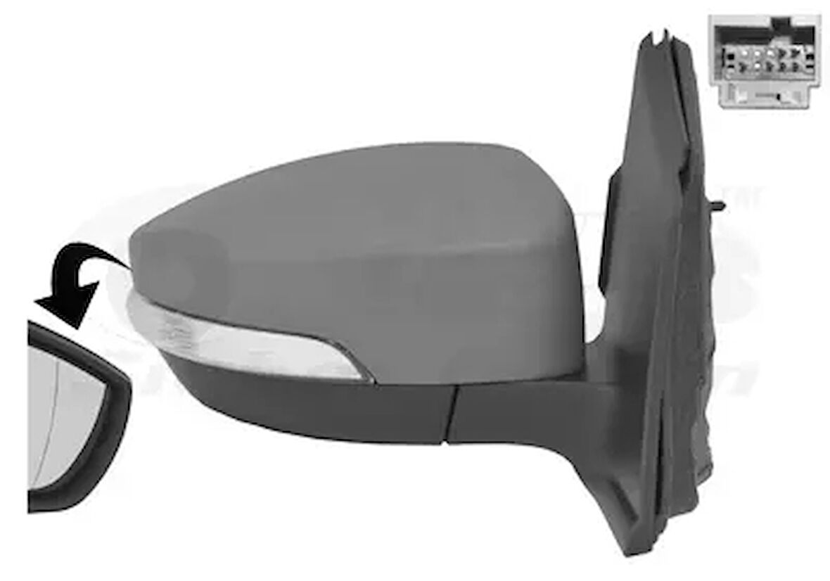 Ford Kuga 2013- Dış Dikiz Aynası Sağ 6 (Oem No:Dv4417682Hf)