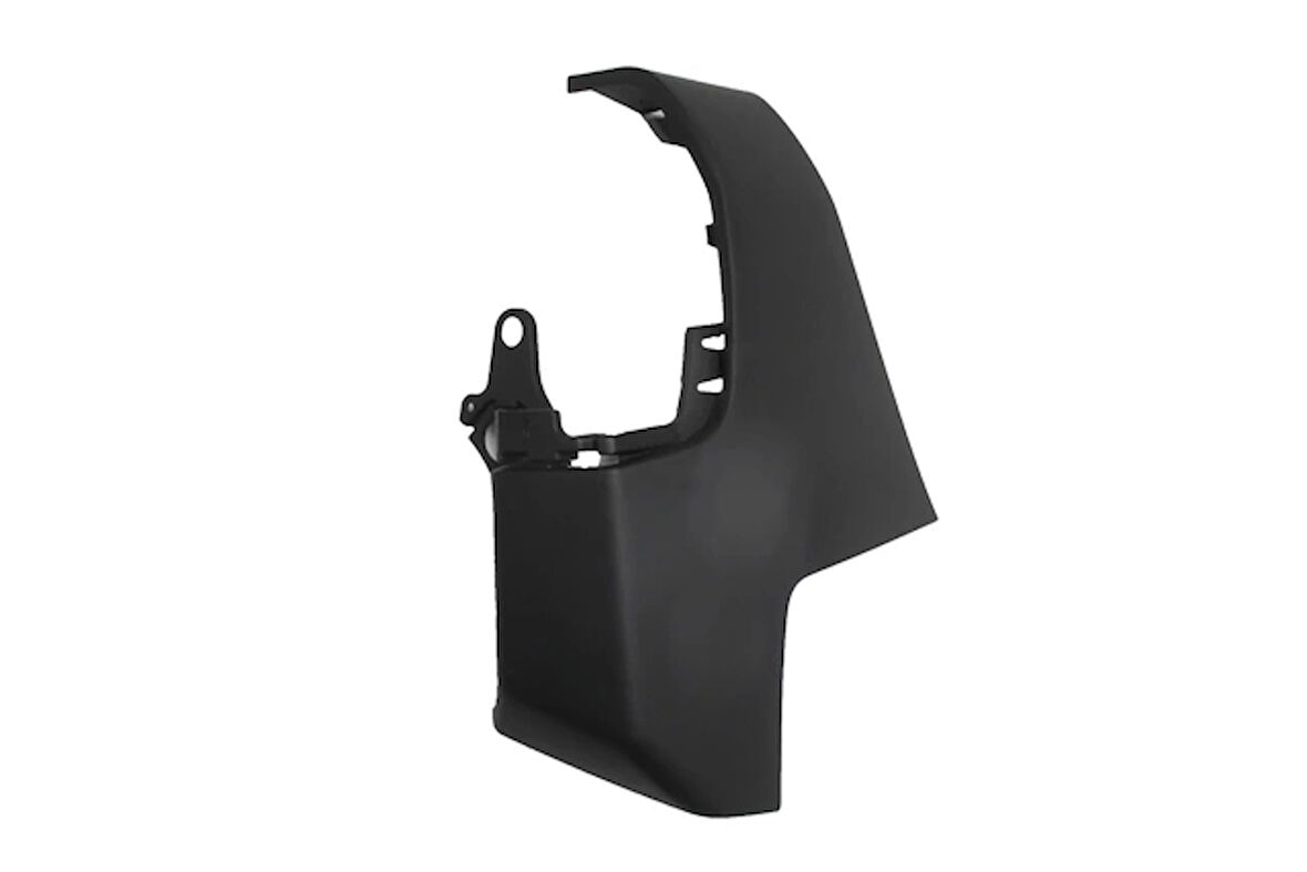 Citroen Berlingo- 2024-2025  Arka Tampon Ucu Sol Siyah (Tek Kapı) (Oem No:9816789680)