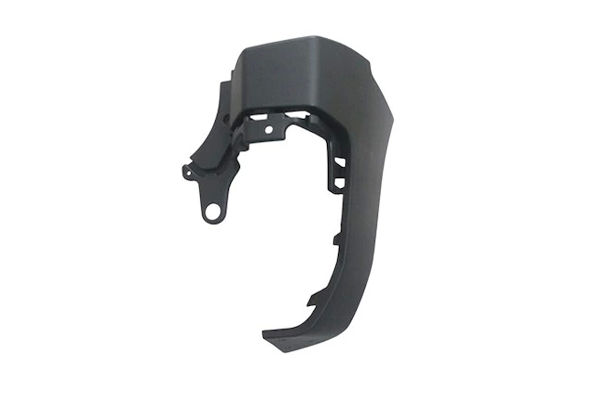 Citroen Berlingo- Van- 2024-2025  Arka Tampon Ucu Sağ Siyah Çift Kapı (Oem No:9816754780)