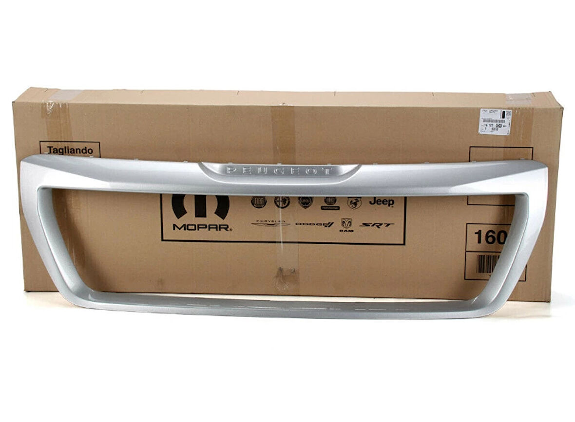 Peugeot Boxer- 2014-2024  Ön Panjur Çerçevesi Gümüş Gri (Tw) (Oem No:1612243480)