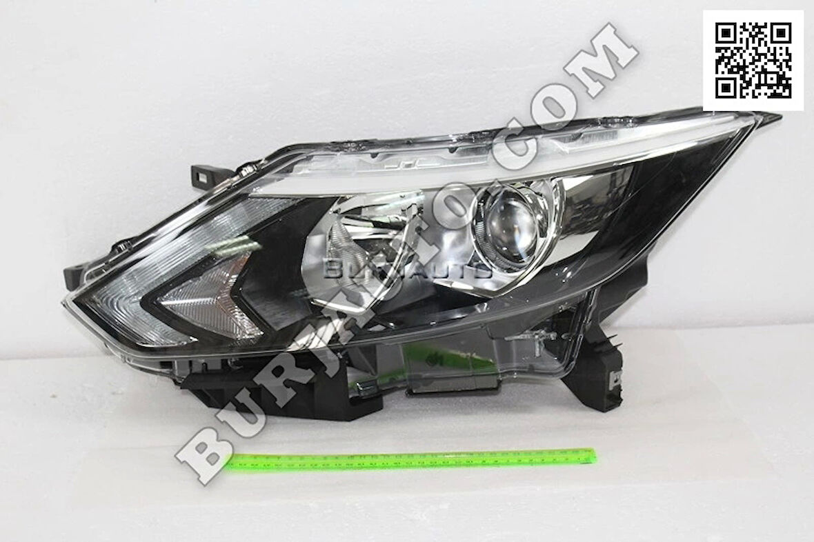 Nissan Qashqai- J11- 2014-2016  Far Lambası Sol Elektrikli/Motorlu/Mercekli/Ledli (H7/H11)(E Marklı) (Oem No:260604Eh1A)