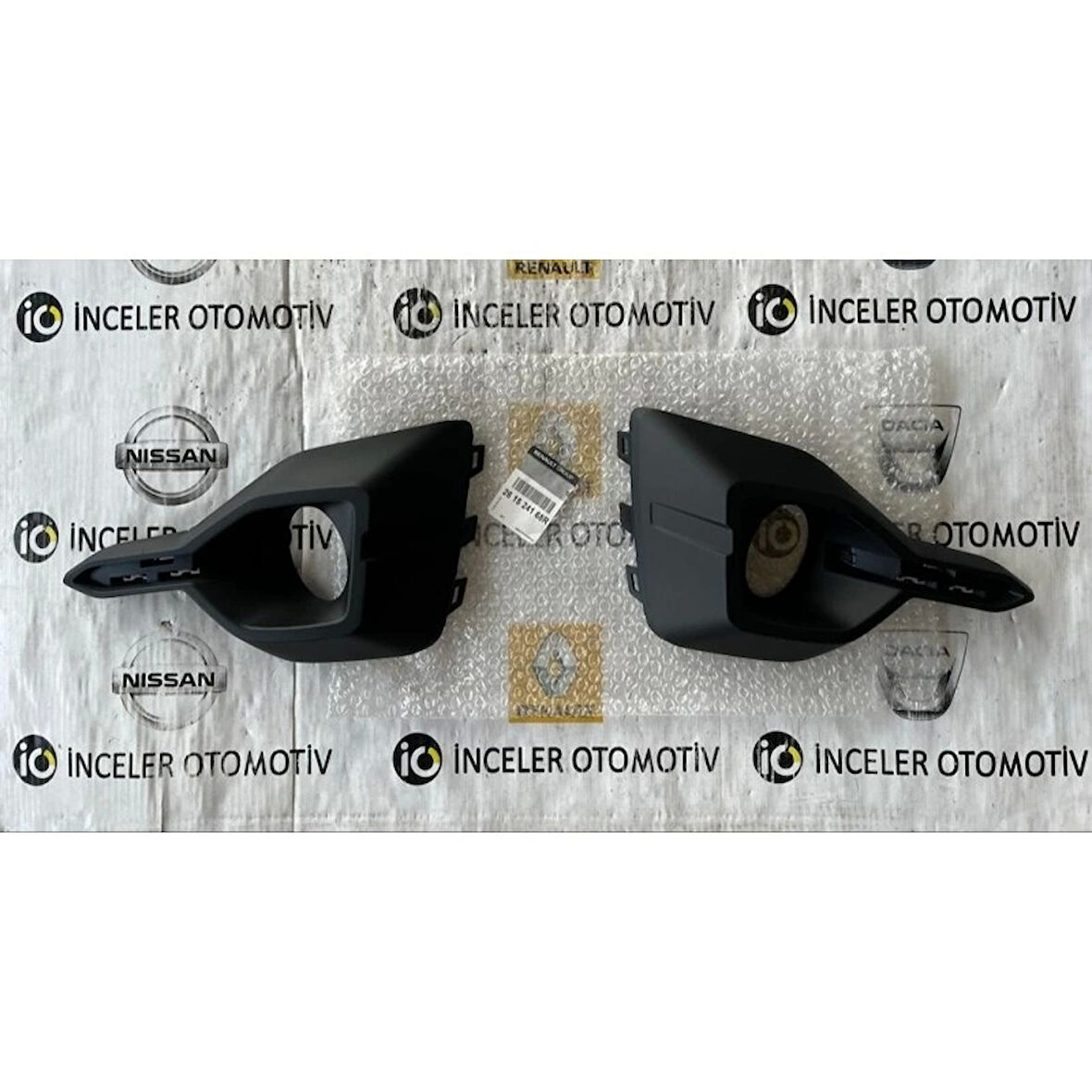 Renault Taliant- 2021-2024  Sis Lamba Kapağı Sol Sis Delikli (Nikelaj Takılır Tip) (Oem No:261524168R)