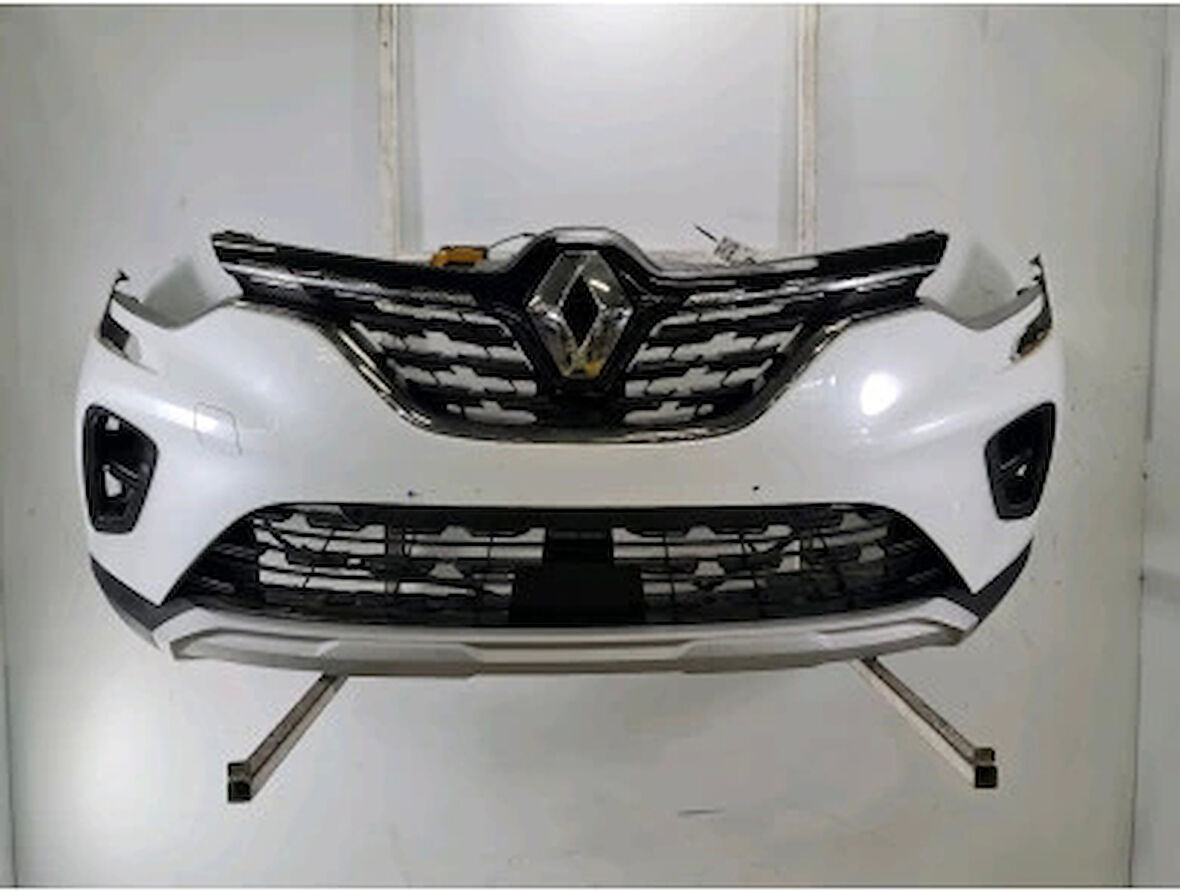 Renault Captur- 2020-2024  Ön Tampon Astarlı Sensör Deliksiz/Çeki Demiri Kapaklı (Tyg) (Oem No:620227396R)
