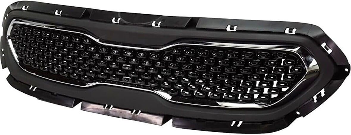 Kia Niro- 2017-2019  Ön Panjur Siyah (Nikelaj Çerçeveli) (Tyg) (Oem No:86350G5000)