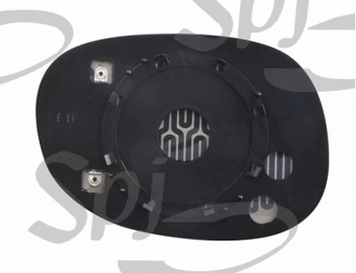 C2 C3 Xsara Pıcasso Elektrikli Ayna Camı 2003-2009 Kör Noktalı Sol Oem No:8151Ge