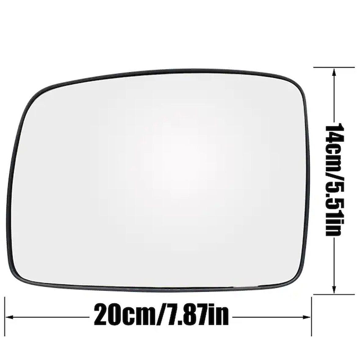 Land Rover Discovery 3 Freelander 2 Range Rover Spor 2004-2009 Isıtmalı Ayna Camı Sol
