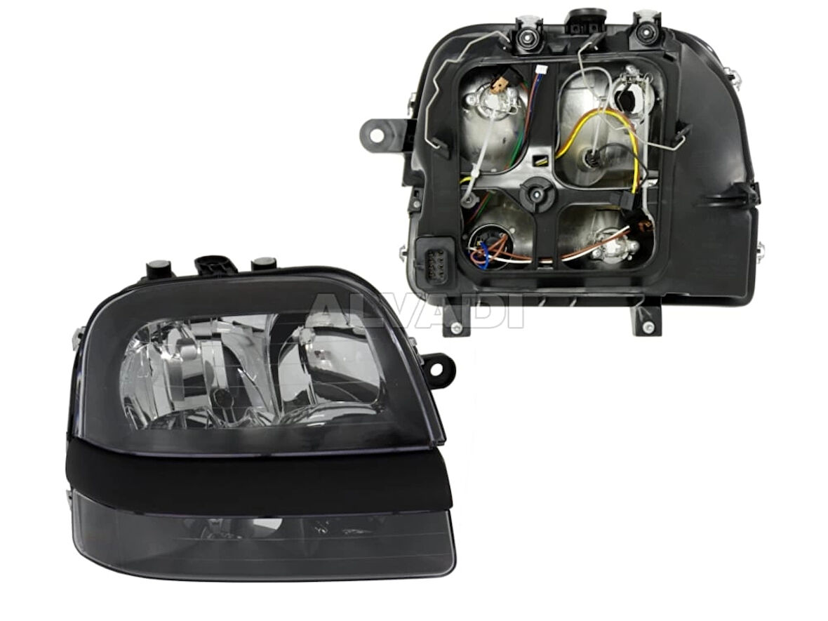 Fiat Doblo 2001-2005 Far Sağ Sisli Manuel (2xH1 / 1xH7 / 1xPY21W / 1xW5W) Oem No (46807769)