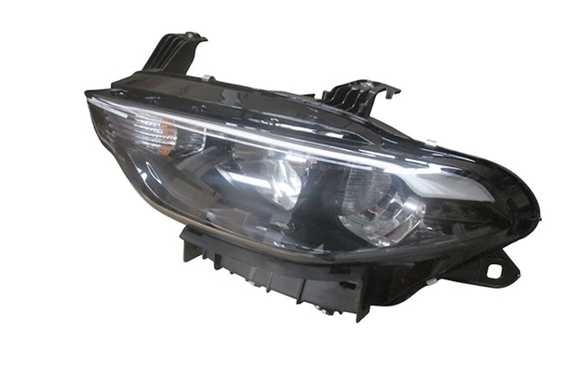 fiat egea- sd/hb/sw- 2015-2020  far lambası sol elektrikli/motorlu (sıyah) (h7/h15) (rıa) Oem No (52145171)