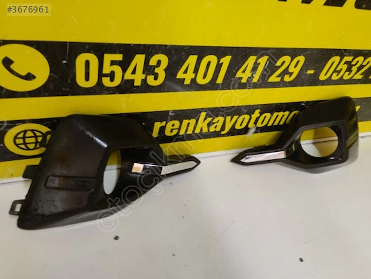 Renault Megane IV 2016 Sonrası Ön Sol Sis Far Çıtası (Nikelaj) Oem No (261A20197R)