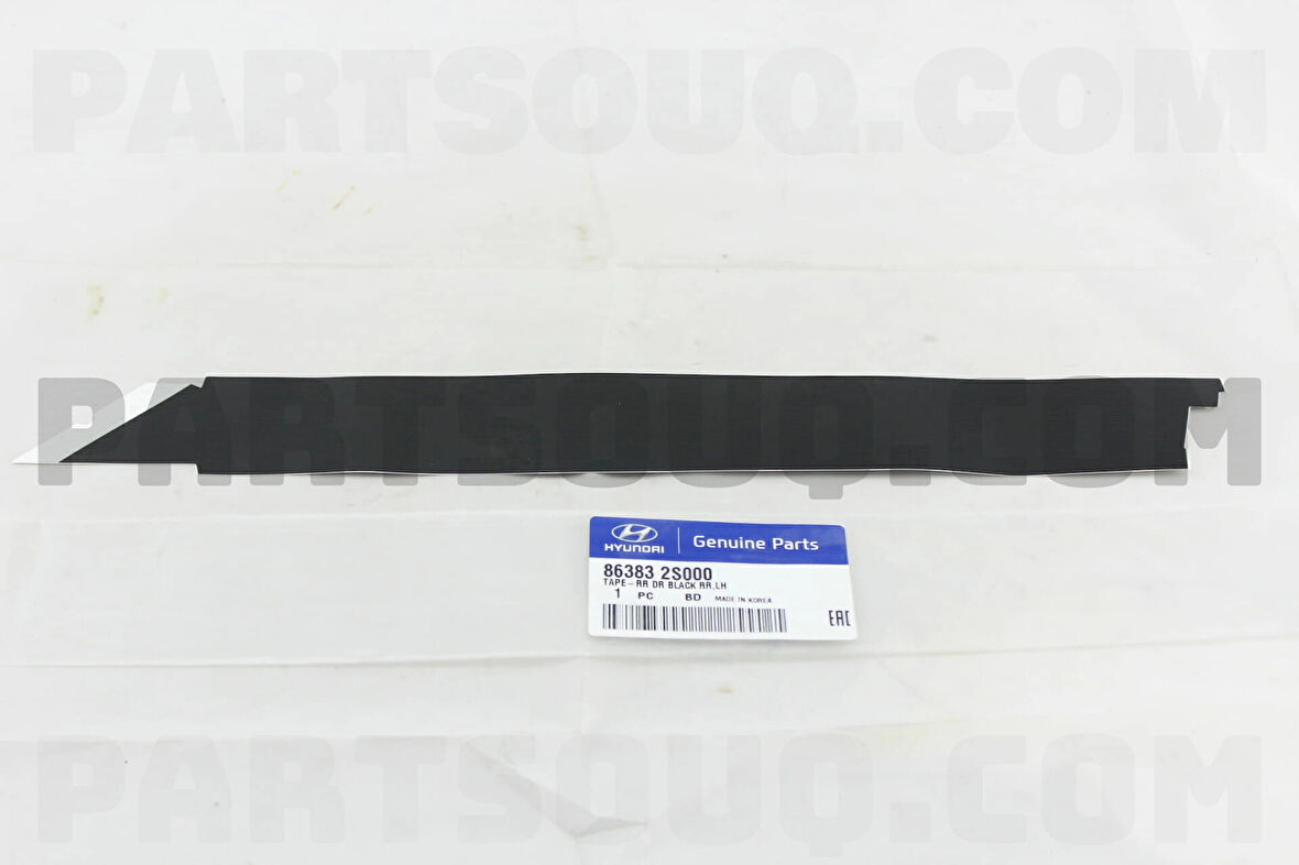 Hyundai i20 2015-2018 Arka Sol Üst Kapı İskelet Şeridi Oem No (86382C7000)