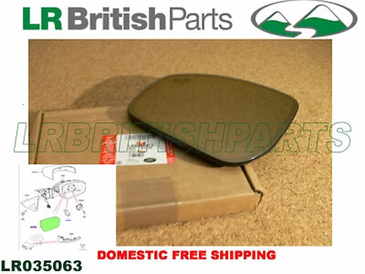 Land Rover Range Rover Vogue Sport 2015-2022 Elektrikli Ayna Camı Karartmalı BLIS Sol Oem No (LR035063)