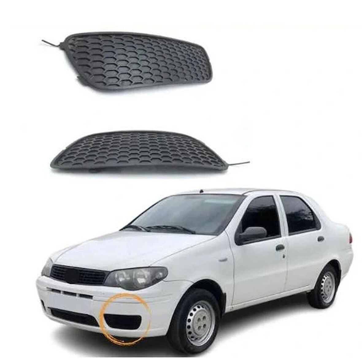 Fiat Albea / Palio 2006- Sis Kapağı Sissiz Sağ Oem No (51703144)