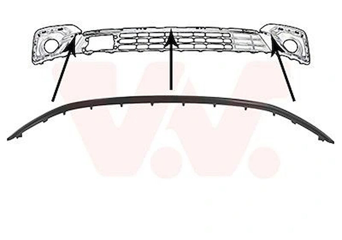 Egea Panjur Alt Bandı Siyah 2021- Oem No (735754047)