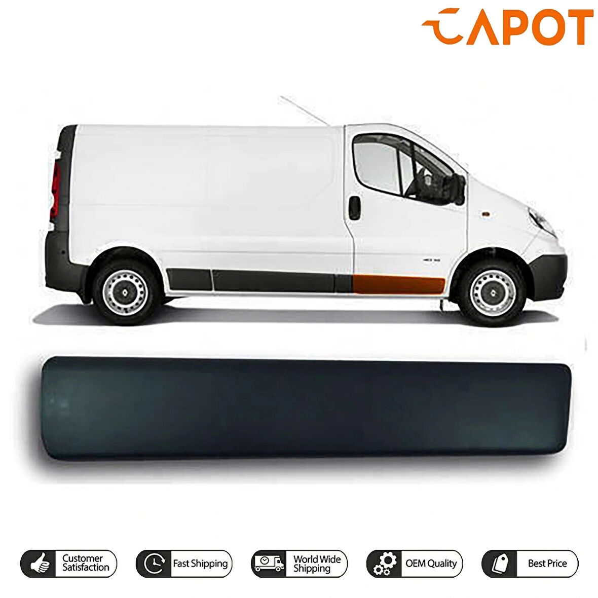 Traffıc 2001- Kapı Bandı Ön Sağ Oem No (8200036086)