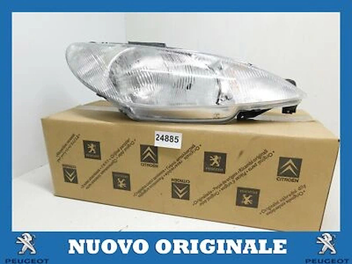 Peugeot 206 1998- Far Sağ Oem No (6205S7)