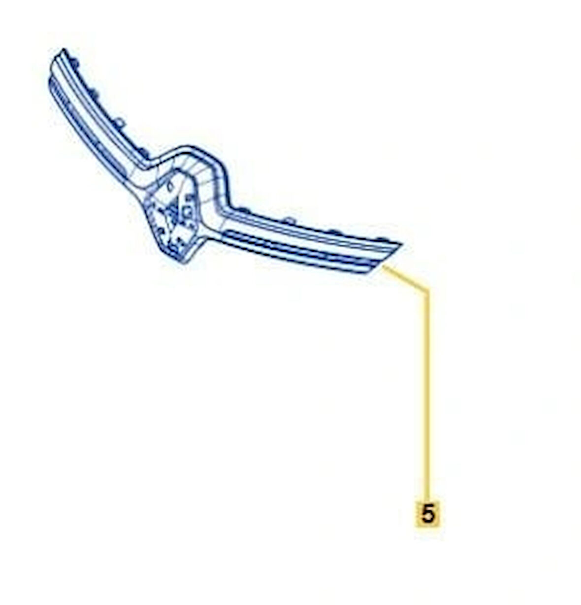 Taliant Ön Panjur Üst Kaplaması 2021- Oem No (623821381R)