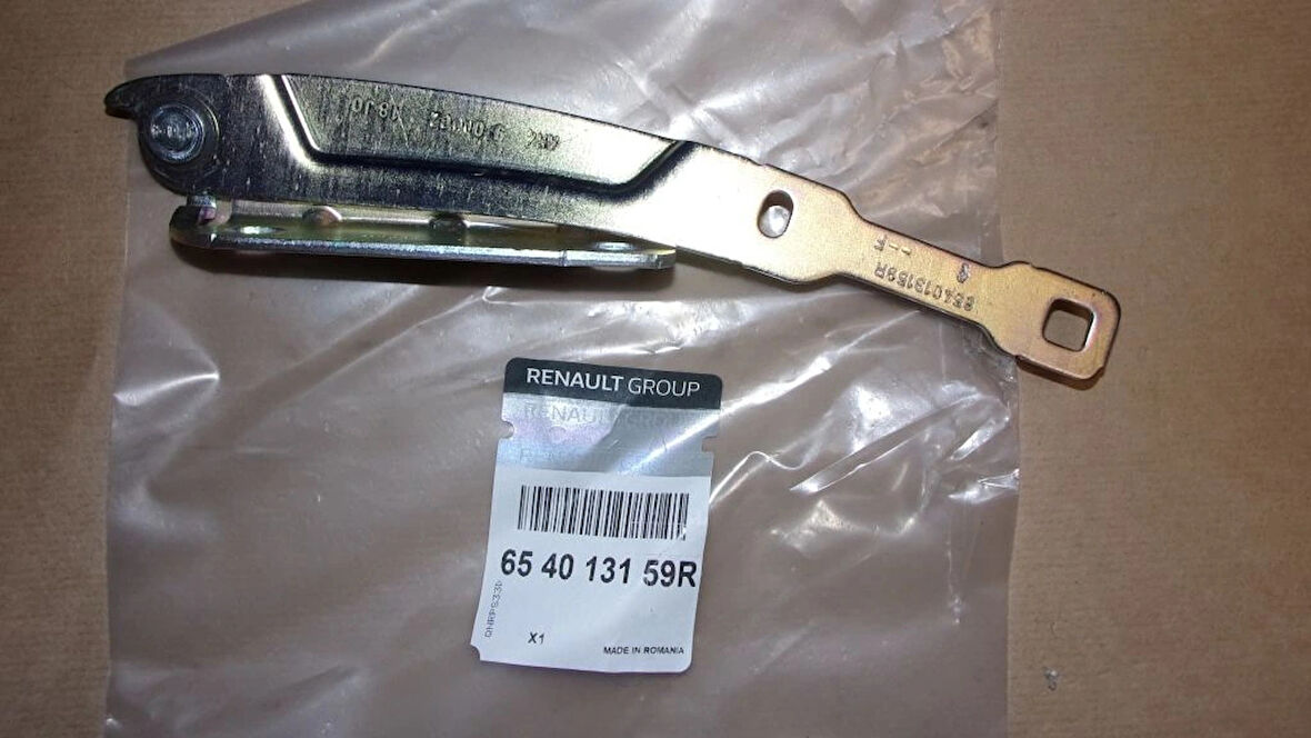 Clio Symbol - Sandero - Lodgy - Dokker - Duster Kaput Menteşesi Sol 2012- Oem No (654013159R)