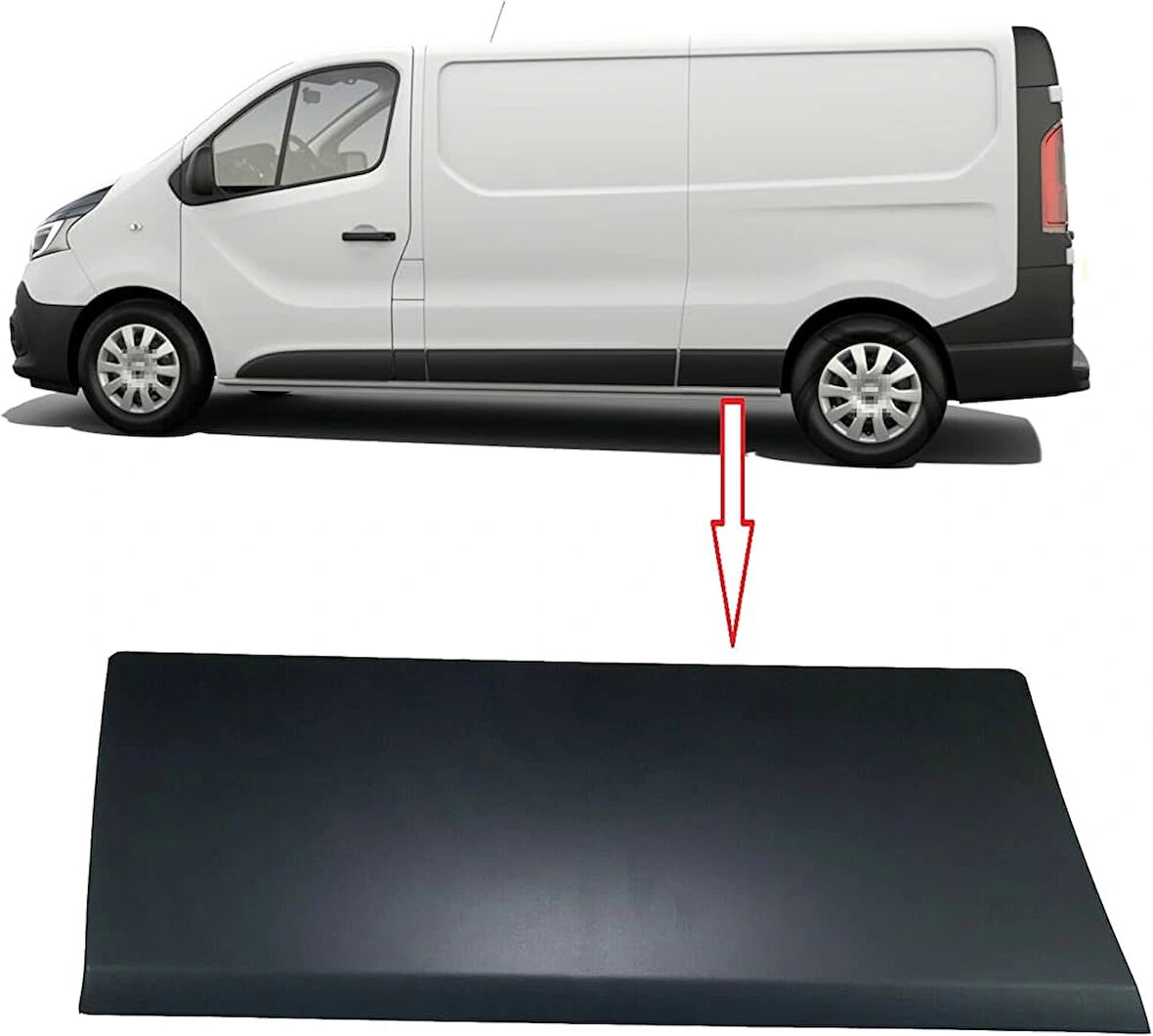 Traffıc 2014- Arka Çamurluk Bandı Sol Oem No (788137407)