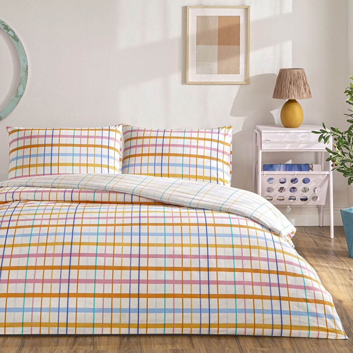 TAÇ RANFORCE FLEXIA NEVRESİM TAKIMI TURUNCU ÇİFT KİŞİLİK