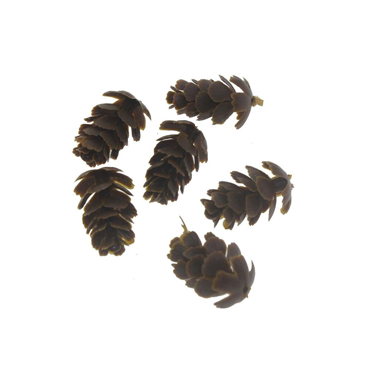 10 Adet 2,5cm Plastik Kozalak