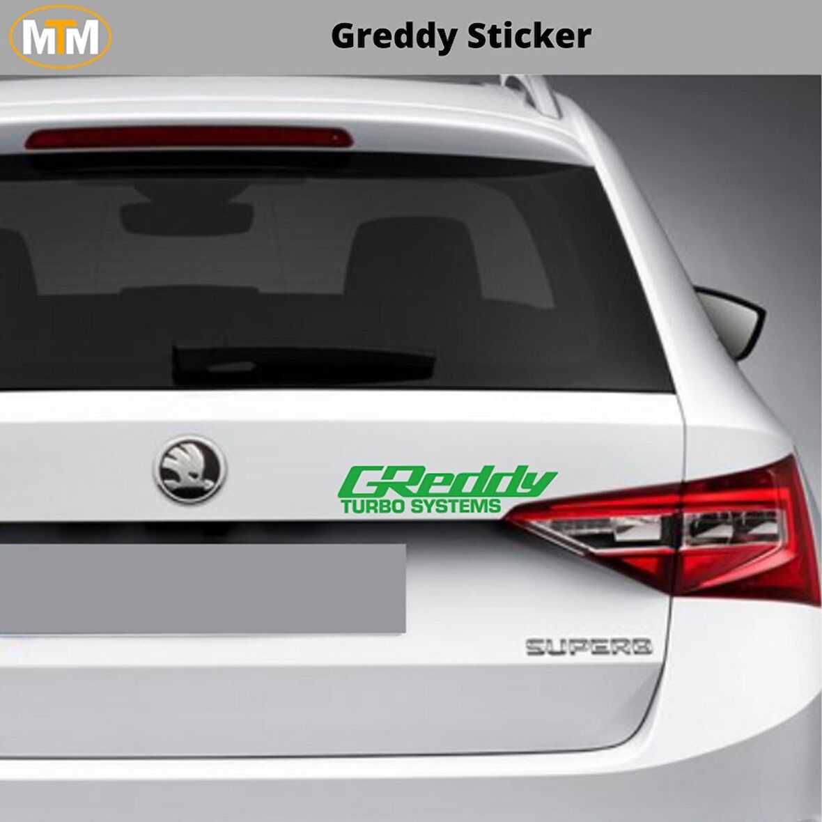 Greddy Oto Sticker 15 CM