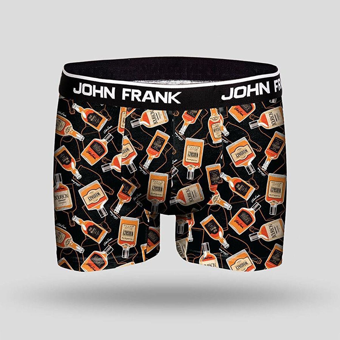 John Frank Dijital Erkek Boxer-Tenessey